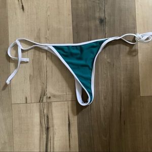 Green ChooksLA Thong Bikini Bottom